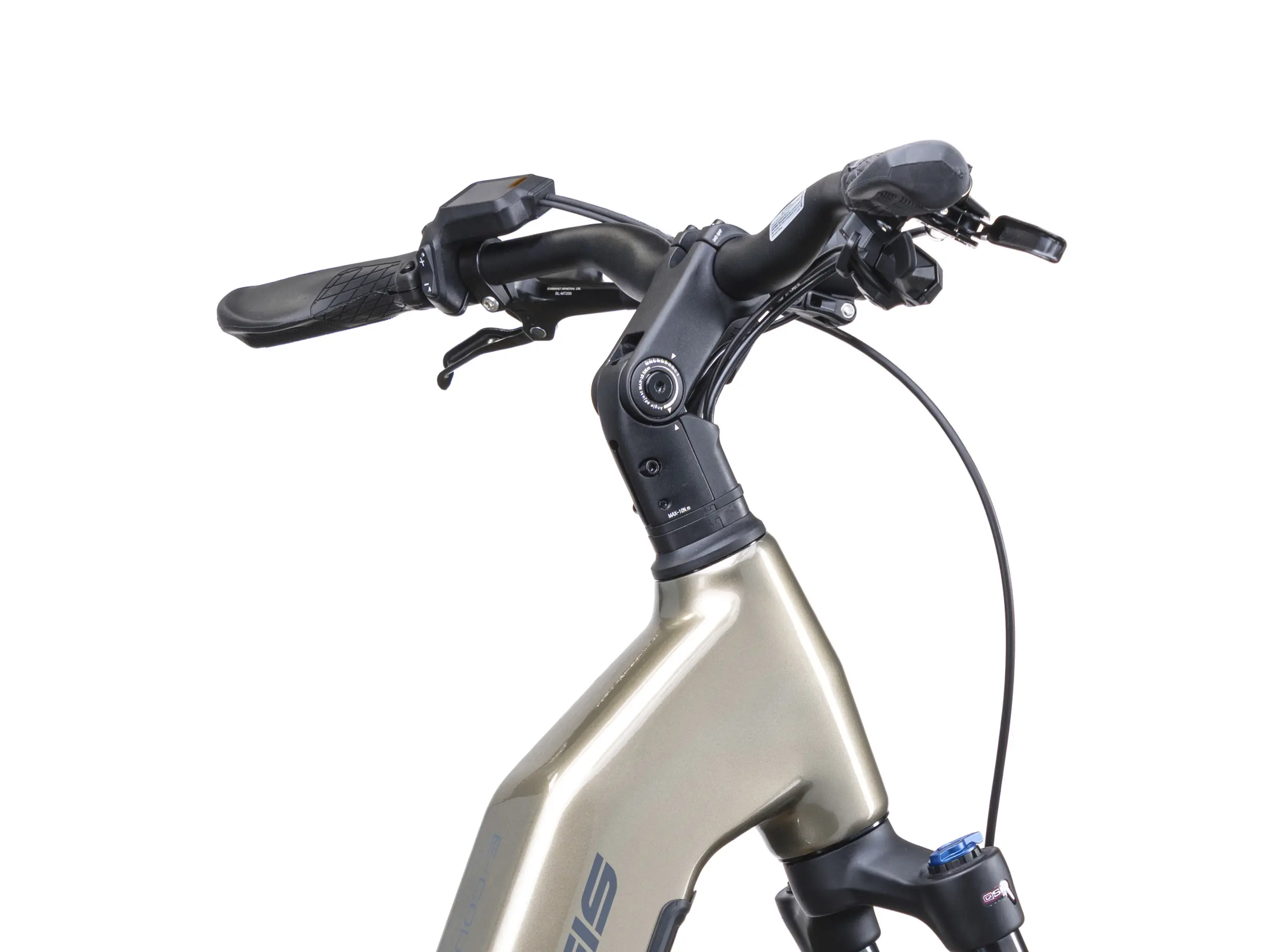 Wyświetlacz i kokpit w rowerze elektrycznym Crussis e-Country AX 8.12-M2